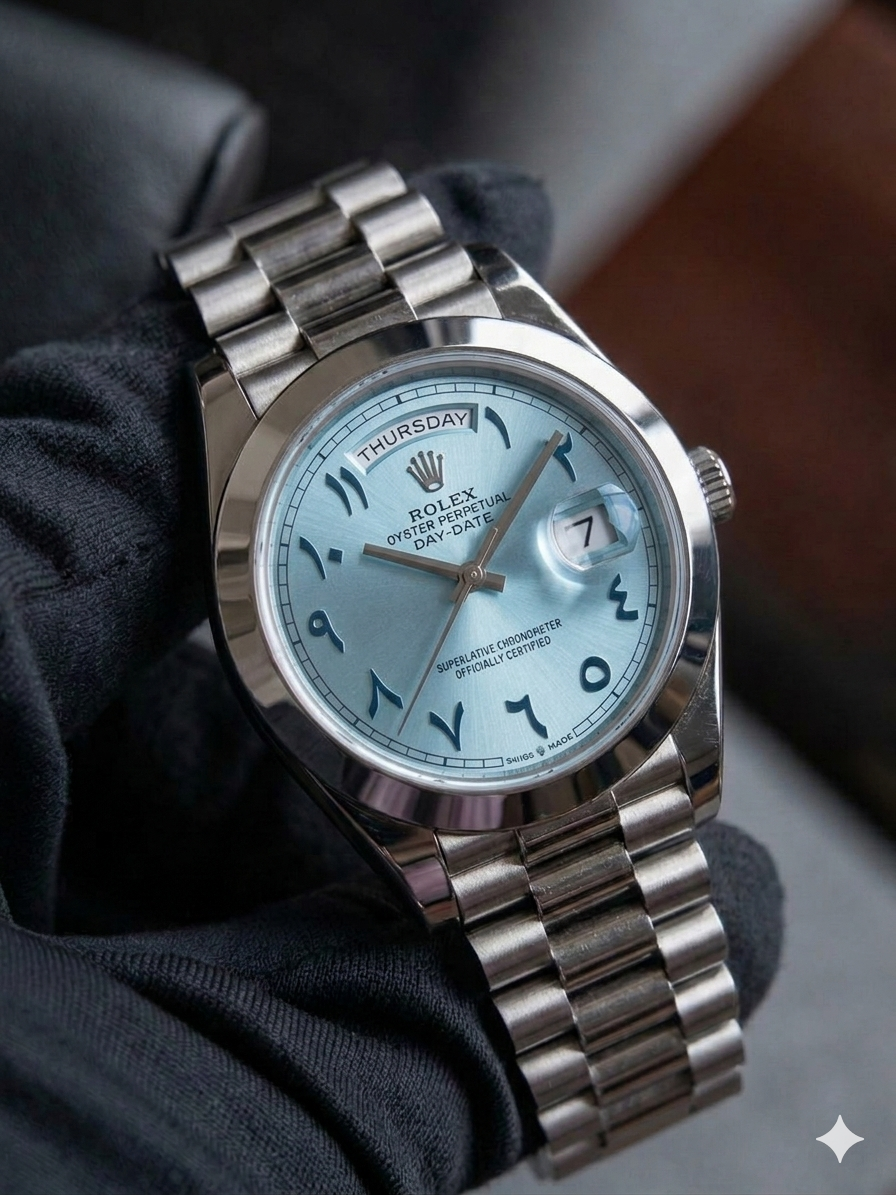 Rolex Sunburst Arabic Dial