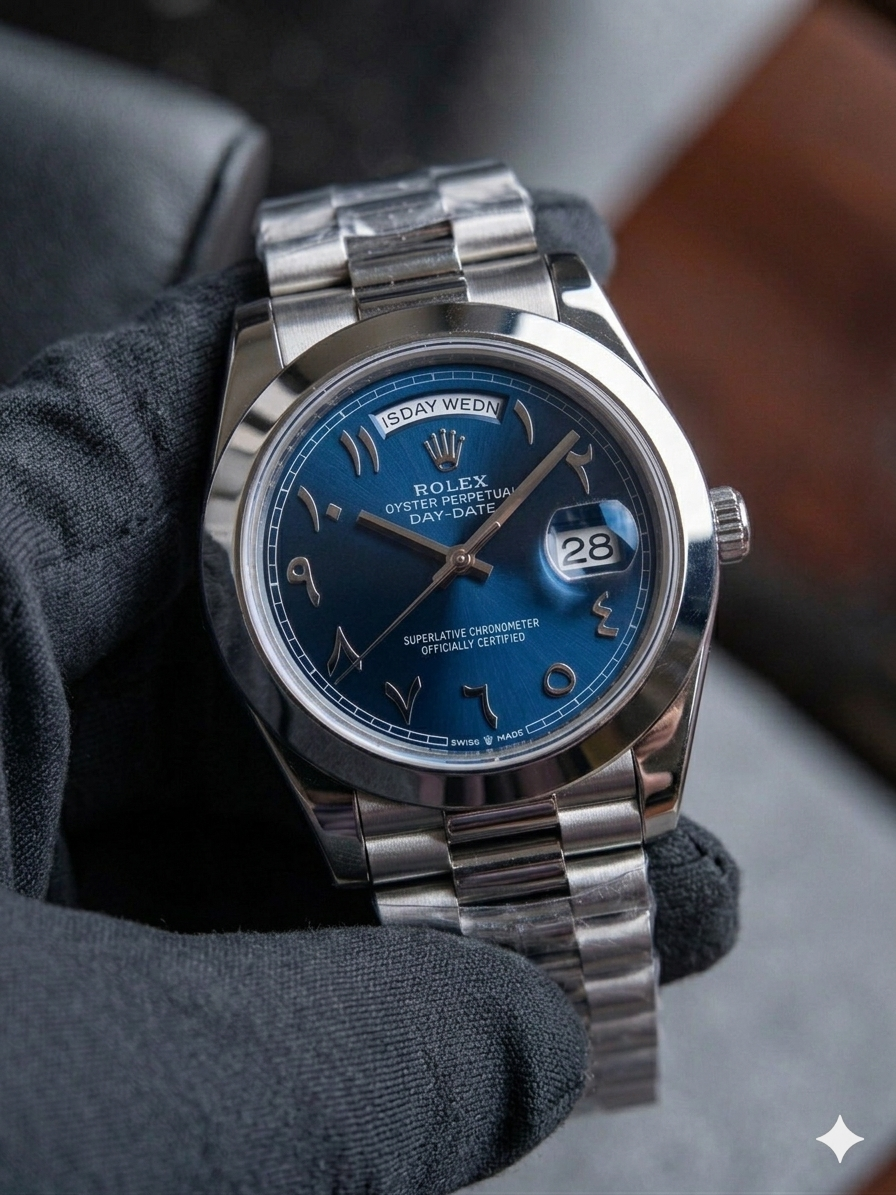 Rolex Sunburst Arabic Dial