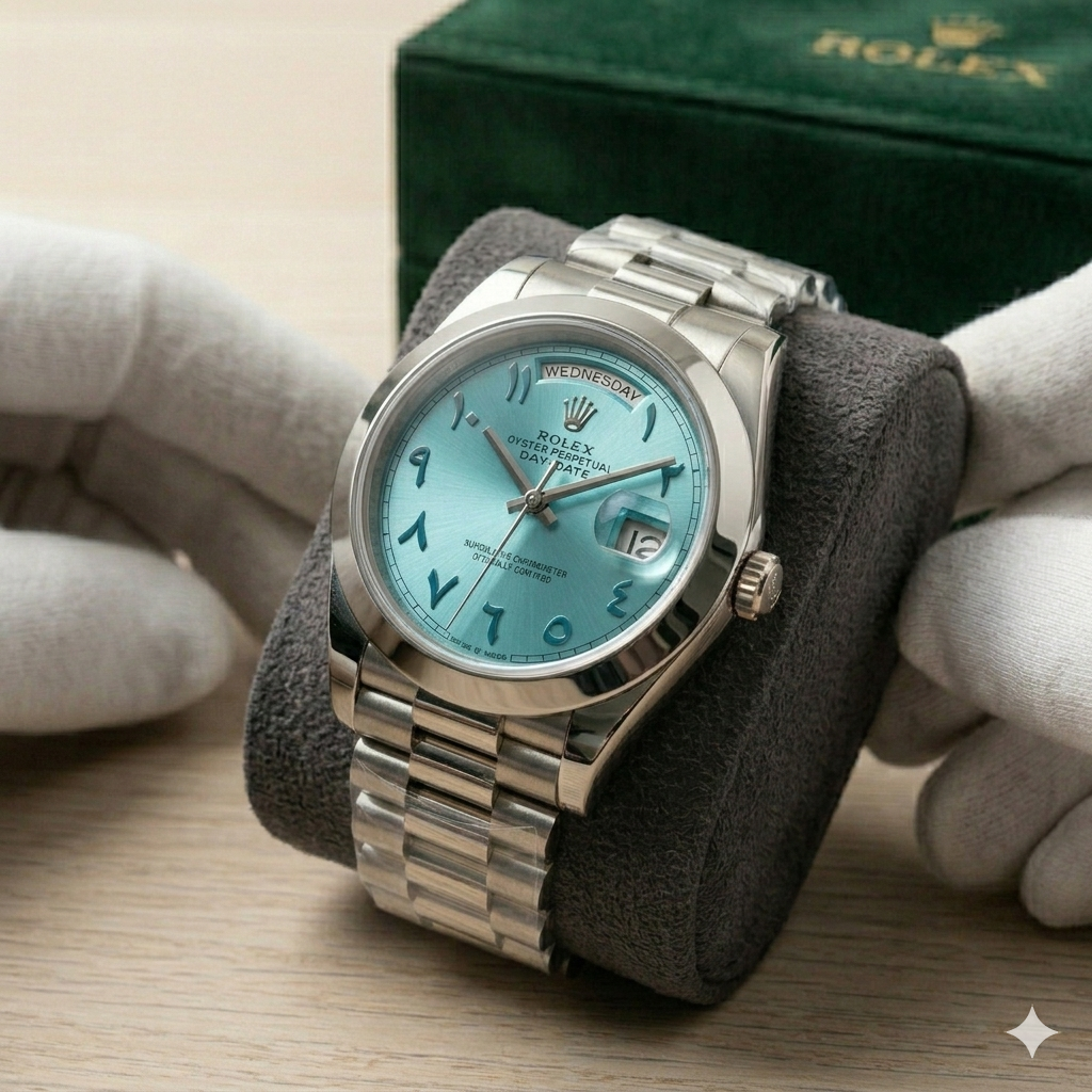 Rolex Sunburst Arabic Dial