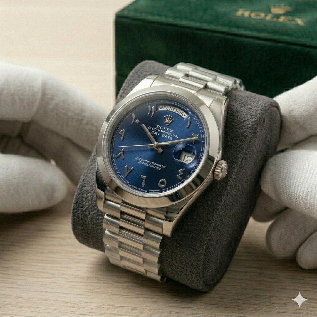 Rolex Sunburst Arabic Dial