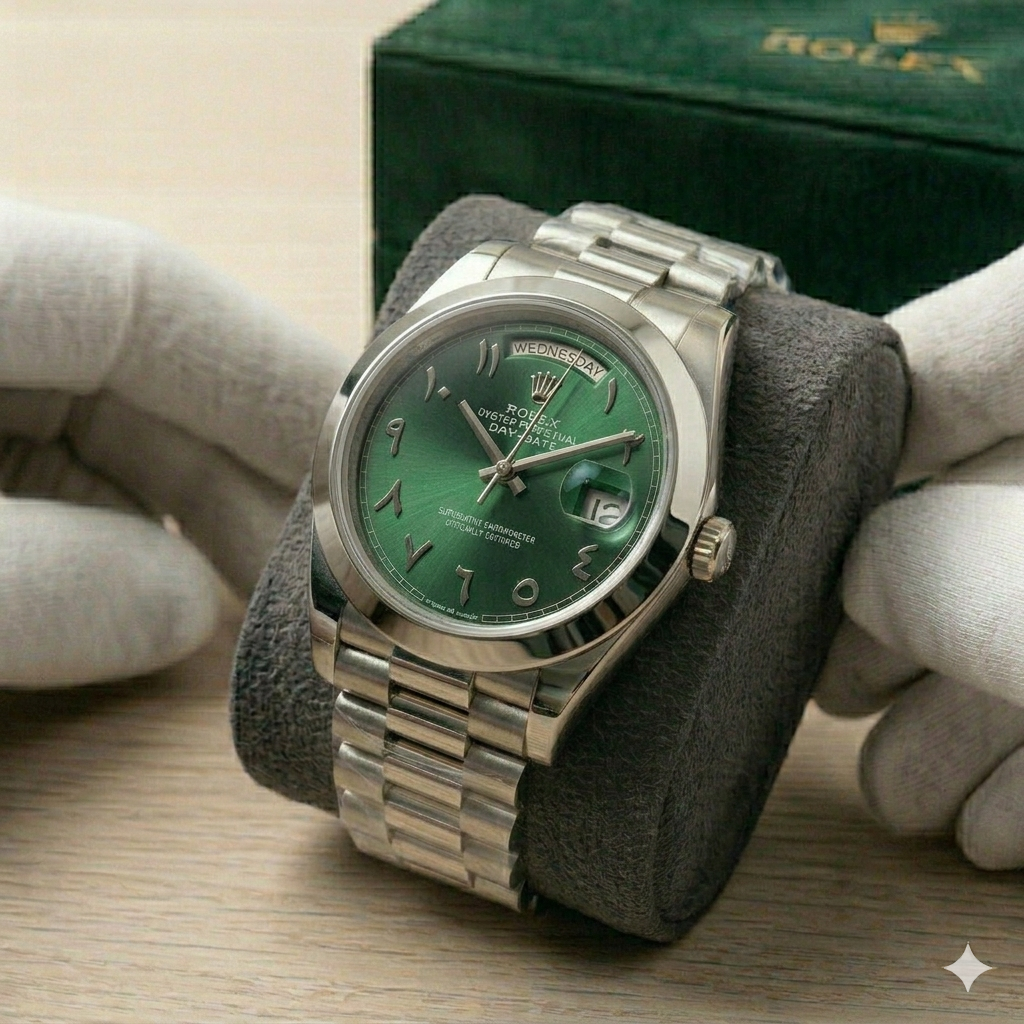 Rolex Sunburst Arabic Dial